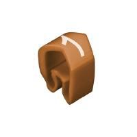 Weidmuller 0251311506 ປ້າຍສະແກນແລະຕົວຫມາຍສາຍສວນ CLI C 2-4 BR/WS 1 MP