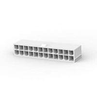 AMP Connectors - TE Connectivity 2-1586037-4 Headers VERT HDR NO PEGS 24P