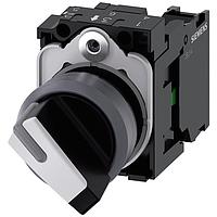 SIEMENS A6X30142501 ສະຫນັບສະຫນູນຫຼາຍທາງ SELECTOR SWITCH. O-I. ສີດຳ. ສີຂາວ