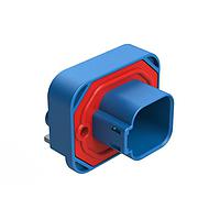 Amphenol SINE Systems AT13-6P2-BM02BLU ຕົວເຊື່ອມ RA Flng Mnt PCB Rcpt 6POS Gld Cont