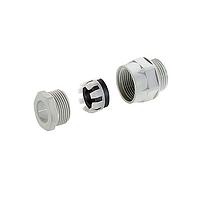 BOPLA 12152200 ກະບອງສາຍໄຟ, ອຸປະກອນບັງຄັບແລະການຢຶດສາຍ GLAND, CABLE, M20 X 1.5MM, 10-12MM, POLYAMIDE, LT GRAY