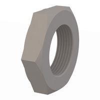 Essentra Components 0468727HN ກະແພງມາດຕະຖານ ກະແພງຫົວເຫຼັກຫົວຫົວ, 11/16-27 ການດັບກະແພງ, ຄວາມສູງ .250