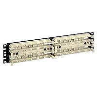 Panduit P110B100R2Y ຕູ້ວາງແລະຕູ້ວາງ Racks Two 100 Pair 110 Punchdown Bases Pre-Mou