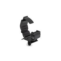 HellermannTyton 151-04403 ຄລັມພ໌ຮ່າງລົດ Ratchet O-Clamp, Fir Tree Mount, 0.73 - 0.89" ຂະໜາດກ້ອນ, 6.5 mm ຂະໜາດຮ່ອງ, PA66HIRHSUV, ສີດຳ, 10/ຖົງ