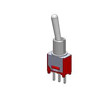Dailywell 2MS1T1B4M2QES ສະຫນອງສະຫນອງປ່ຽນສະຫນອງ Sub-Miniature SPDT switch on-on pc thru-hole