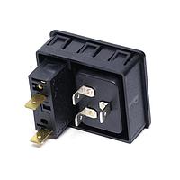 Schurter 6136.0137.0210 ການເຂົ້າ 16A/250VAC 50Hz ຕິດຕັ້ງບົດ PANEL