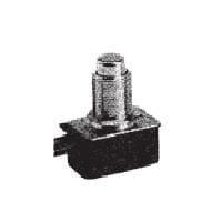 Electroswitch 6612 ສະຫນັບສະຫນູນ Toggle Switches Pushbutton Switch 6" Wire Leads 1/2" Stripping #18 Gage Nylon Plunger Push On / Push Off SPST 10A-125VAC 8A-125V 4A-250V 1/3HP-125VAC
