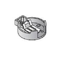 Eagle Plastic Devices 122-27324-GR ຖານຖືຖານແບດເຕີຣີ 24.5 mm 24.5MM THRUHOLE BLK
