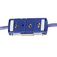 OMEGA HGMP-R/S-M ຕູ້ຕໍ່ອຸປະກອນອຸນຫະພູມສູງຂະໜາດນ້ອຍທີ່ມີສຽງໜ້ອຍ (R,S, ANSI, Miniature Male Thermocouple Connector)