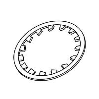 Amphenol RF 172-STAR-22.2MM ເຄື່ອງສ່ວນປະກອບ N BHD LOCKWASHER 22.2MM O.D.