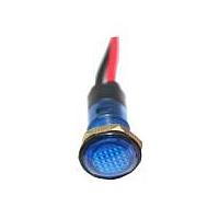 Mallory Sonalert FL1P-8NW-1-B110V ອິນດິເຄເຕີ LED BLU 8MM NUT 110VAC/DC