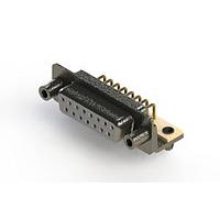 EDAC 622-M15-360-WN5 ຕົວເຊື່ອມ D-Sub - ຄວາມໜາ້ຄວາມຖືກມາດຕະຖານ EDAC ມຸມຂວາ ຕົວເຊື່ອມ D-Sub