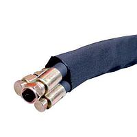 Essentra Components 900710 ກາງກັນສາຍຢືບ 1.77in(45mm) ID  Sleeve:Polyester ສີດຳ