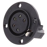 Amphenol Audio AP-5-13 ຕູ້ເຊື່ອມລະຫວ່າງລະບົບລະບົບລະບົບ FEM CHASIS ຮອງ FLNG Machined CONT