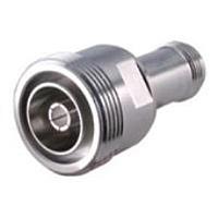 HUBER+SUHNER 31_N-716-50-51/-33_NE ຕົວແປ RF - ລະຫວ່າງ Series N jack(f) ໄປຫາ 7/16 jack(f)