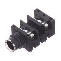 Amphenol Audio ACJM-HHDR ປະຕູໂທລະສັບ 1/4" ປະຕູໂທລະສັບຮອກ CHASSIS CONN PLSTC