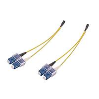 HARTING 33012410030009 ການປະກອບສາຍເສັ້ນແສງ Fiber Optic SC Fiber Optic Jumper Cable Assembly, 2xSC Duplex, SM 9/125um, 3.0m