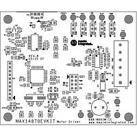 Analog Devices MAX14870EVKIT# ຕົວຄວບຄຸມແລະຕົວຂັບມອຕໍເຕ້ມ EVKIT ສໍາລັບ 4.5V ຫາ 36V ຂະໜາດກະທົບເຕັມ