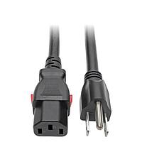 Tripp Lite P007-L06 ສາຍພະລັງ AC ມີລັອກ 6FT LOCKING C13 TO 5-15P PWRCD