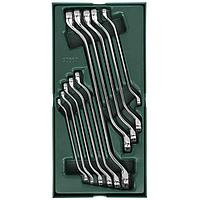 SATA 09905 10PC. ຊຸດປະຈວບທ້າຍກ່ອງຄູ່ (METRIC)