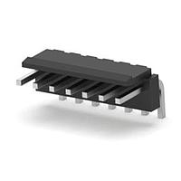AMP Connectors - TE Connectivity 1744056-7 ຮອດເດີແລະກອງສາຍສະໜອງ 3.96 EP HDR ASSY 7P R/A HT