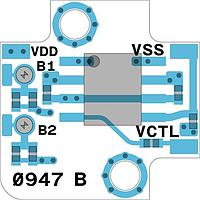 Quantic X-Microwave XM-B2N6-0404D-SP Bias Controller Bias Controller, MADR-007097-000100 [PCB: 947] ສໍາລັບ Pin Diode Switch MA4AGSW1A ກະແຈສົ່ງສະຫນອງ