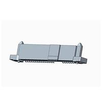 Amphenol FCI 10129368-001C-TRLF ປະຕູສົມຕິດ SAS 30 Connectors Receptacle Vertical Surface Mount 29 Positions 12Gb