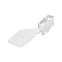 AMP Connectors - TE Connectivity 2232555-3 ຕາບ ເທີມິນາລ໌ MAG-MATE W/250 CONN TAB TPBR, 0.50-0.51 mm Single Al; 0.45-0.51mm Double Al