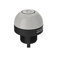 Banner Engineering K50PTVAMRGB14 ຕົວບອກສີ RGB ທີ່ສາມາດໂປຣແກຣມໄດ້ K50 Pro Touch Series: ຕົວສັນເຍງສີ RGB 14 ສີ ມີການຕອບສະໜອງດ້ວຍການສະແດງສີສົດແລະການສັ່ນ; 12-30 V dc; ໂປລີຄາໂບເກດ; IP67 IP69K; ຮູບແບບສອງຂັ້ນ, NO, Momentary; ຫຼາຍສີ; ສາຍສົນສະນຸກຄວາມຍາວ 2 m (6 ft)