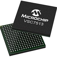 Microchip Technology VSC7513XKS ເອເທີເນດ ສະວິດຊ໌ 8 ພອດ ເອເທີເນດ ສະວິດຊ໌ອຸດສາຫະກຳ ມີ 4 Cu PHYs ລວມຢູ່
