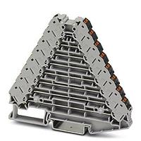 PHOENIX CONTACT 1061722 ບລັອກຕໍ່ສາຍບົດບັນທຶກ DIN PTRV 8 /BK