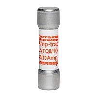 Mersen ATQ8/10 ຟິວບົດ PCB Fuse,Midget,Time Delay,PC Mount,10kA,500VAC,8/10A