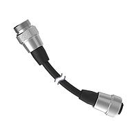 Banner Engineering BCP-MAF3-MAM3-14-30M ເສັ້ນສາຍເຊນເຊີ / ເສັ້ນສາຍອັກຕູເວີ Cordset: ສອງທ້າຍ 7/8 ນິ້ວ; ປີນຕົວຍາວສົງຜູ້ຍິງ 3 ປີນ; ປີນຕົວຍາວສົງຜູ້ຊາຍ 3 ປີນ; 30 ແມັດ (98.42 ຟູດ) ປັກເວັດ PVC ສີດຳ; ນັດການຕິດຕໍ່ທອງກະທອງຊີເດັນນິກເອັດ