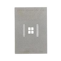 Chip Quik IPC0141-S ປຸ່ມຊອກເຕີແລະອາແດບເຕີ PowerSSO-36 ແບບສແຕນເລດສຕີນ Stencil