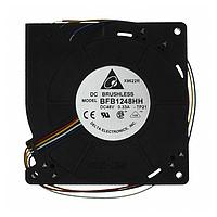 Delta Electronics, Inc. BFB1624H-F00 ພູມລົມ Blower, 159x165x40mm, 24VDC, Ball, 3-Lead Wires, Lock Rotor Sensor, Tachometer