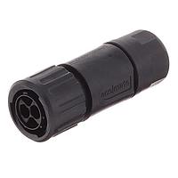 Amphenol SINE Systems RTS6BS12N2P03 ຕົວເຊື່ອມ PLUG STRAIGHT, 4(2+2) POS, PIN CONTACT SIZE 12