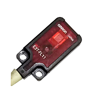 OMRON E3T-FL13 2M Ultracompact, Ultrathin ເຊັນເຊີ Photoelectric ມີເຄື່ອງຂະຫຍາຍສຽງໃນຕົວ (Background suppression, 1-15 mm, PNP, Light-ON, M2)