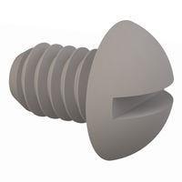 Essentra Components 012520R037 ສະກຣູຫຼັກກອງຮອບຮອບຫຼັກກອງຮອບ, 1/4-20 ການດັບກະດູກ, 3/8 ຍາວ