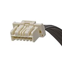Molex 15135-0603 Discrete Wire Cable Assemblies Clickmate 6CKT CBL ASSY SR 300MM ສີຄຽງ