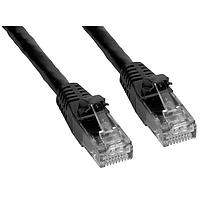 Amphenol Cables on Demand MP-64RJ45UNNK-008 Cat 6 CAT 6 UNSHLD CA RJ45-RJ45 8' ສີດຳ
