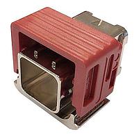 Amphenol Air LB France SIM2B24N101 ປະຕູຕິດຕັ້ງ Receptacles Long flanged Receptacle monomodule ມີແຜ່ນລະຫັດສີ ມີແຜ່ນກະດູກອົບ PolarizationN