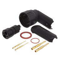 Amphenol Alden 308745 ຊຸດປລັກກ່ອນສາຍສະເພາະ 2+2ຂາ 16-22AWG