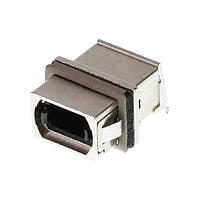 Molex 106114-0011 ຕົວເຊື່ອມເສັ້ນແສງ Fiber Optic MPO EMI RearMNT45deg ADAPT, ສີຟ້າ DR