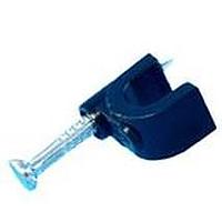 AIM-Cambridge / Cinch Connectivity Solutions 25-7260 ອຸປະກອນເຊື່ອມຕໍ່ RF RG59 CABLE CLIP ສີດຳ