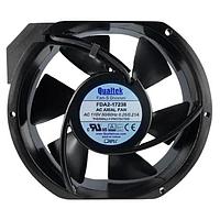 Qualtek Electronics FDA2-17238NBHT4F ພັງລົມ AC Axial 172x38mm Ball 115VAC TERM