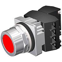 SIEMENS 52PM8A2C ປຸ່ມກົດປຸ່ມກົດດັດ, MOM, ແດງ, ຟລັດ, 2POS, 3NO-3NC