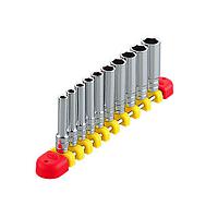 KTC TB2L10E sq. ຊຸດເຕົ້າສຽບເລິກ (1/4",10pcs)