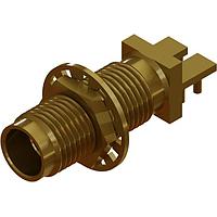 Amphenol SV Microwave 1621-00002 ຕູ່ມືບບີຊີ 2.4 ST PCB-JCK BHD EDL 4 LEG
