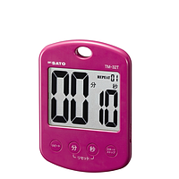 skSATO TM-32T (P) Pink ຈັບເວລາອີກຄັ້ງ (10s~99min59s)