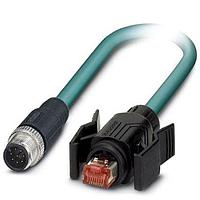 PHOENIX CONTACT 1412354 Cat 5 VS-M12MS-IP67/B- 94B-LI/5,0